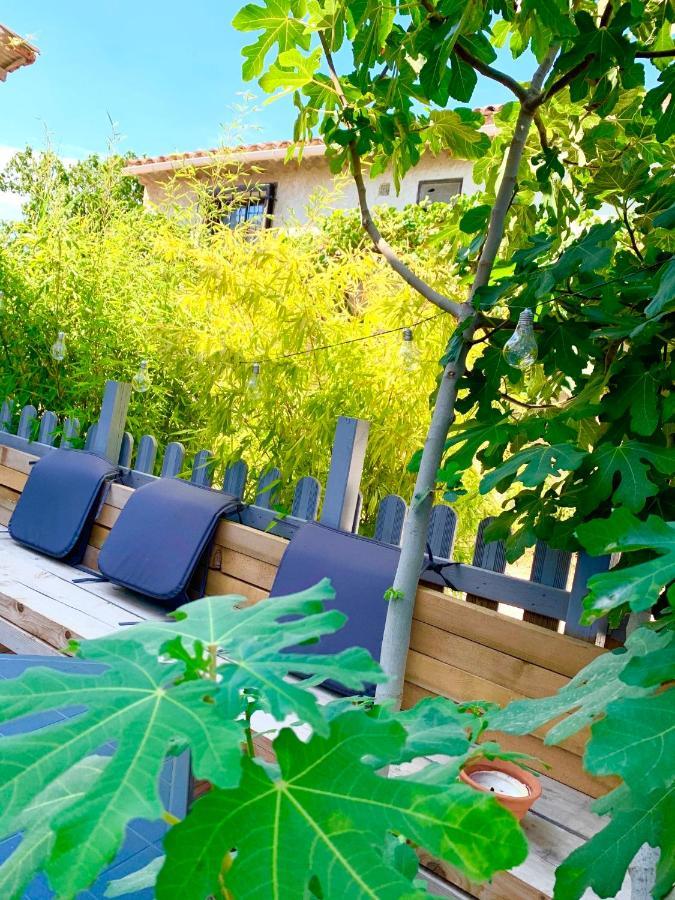 Haut De Villa Entre Mer Et Campagne Hyeres Bagian luar foto